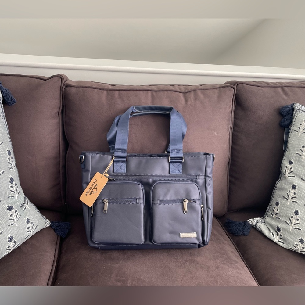 Crest Design Laptop/Work Tote